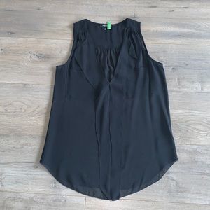 Babaton Black Silk Tank XXS/XS/Small
